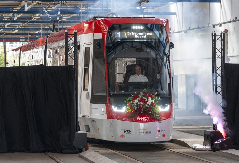 Onthulling van de nieuwe TINA-tram