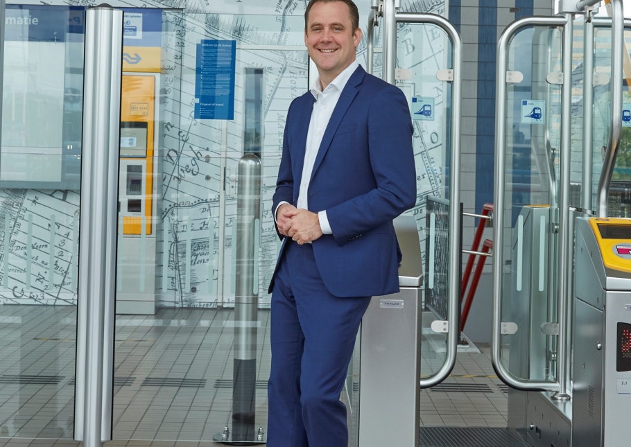 Mark Rosier op station Zoetermeer
