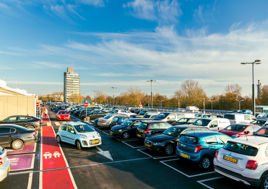 Parkeerplaats Westfield Mall of the Netherlands
