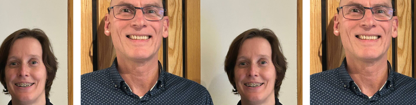 Gasten Bob Dodemont en Maaike Snelder