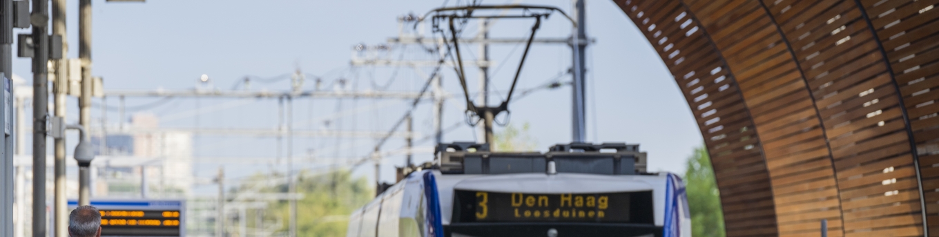 Tram op station Leidscheveen