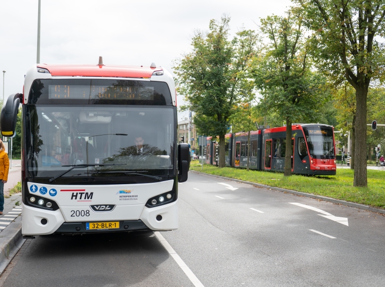 HTM bus en R-net tram