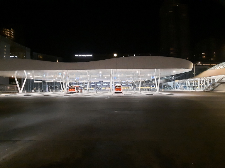 Foto van nachtbus HTM