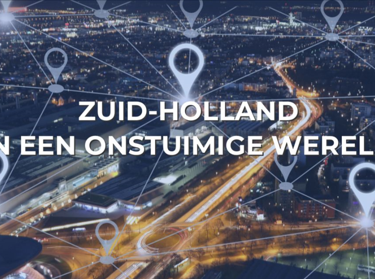 cover regiomonitor: zuid-holland in een onstuimige wereld